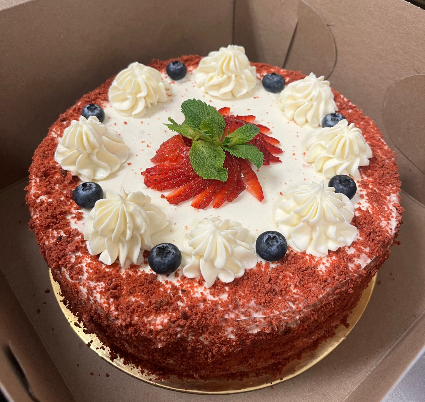 Keto Red Velvet Cake