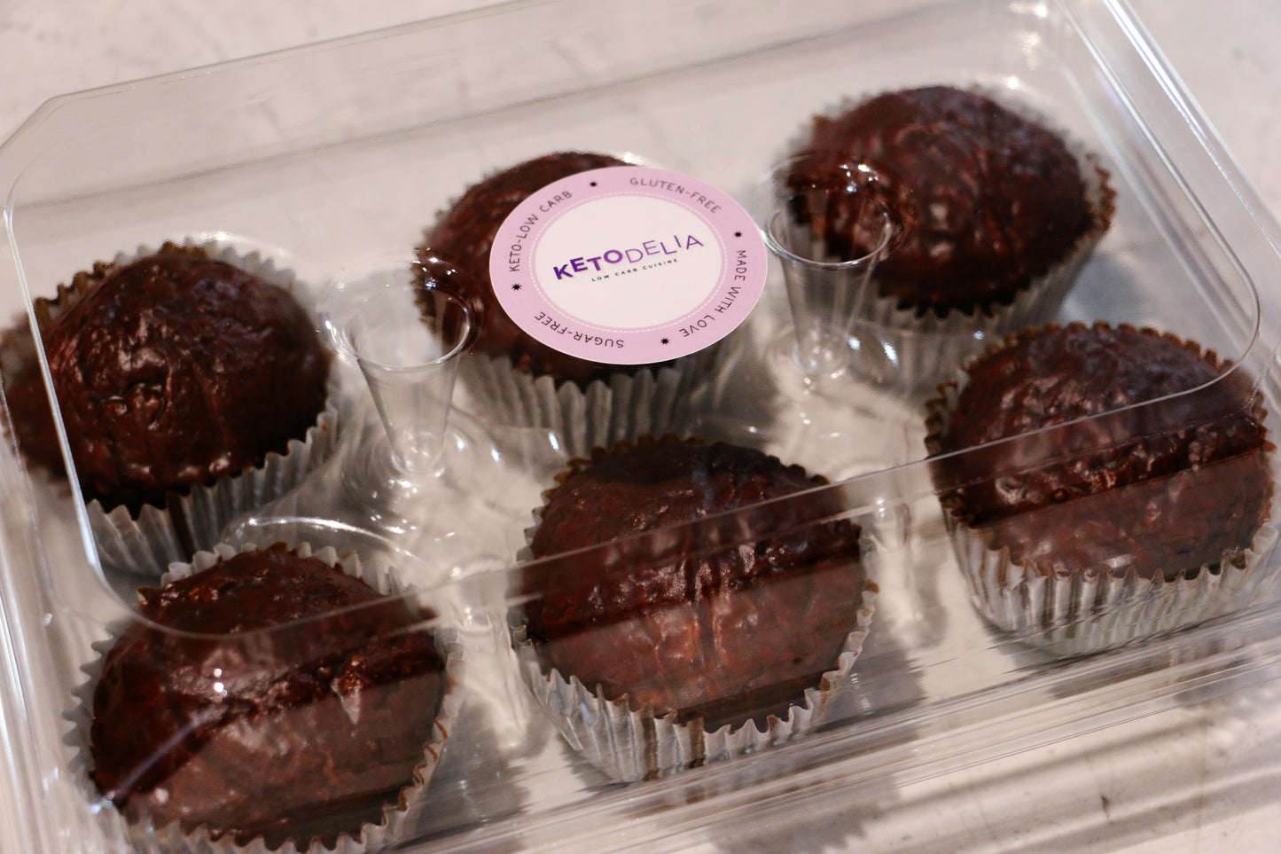 Keto Peanut Butter Cupcakes