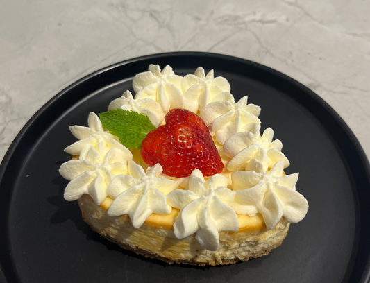 Mini Heart-Shaped Keto Cheesecake