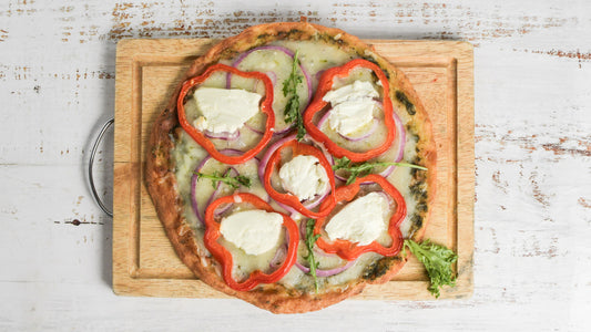 Keto Pesto Pizza 9" - Ready-to-Bake or Hot