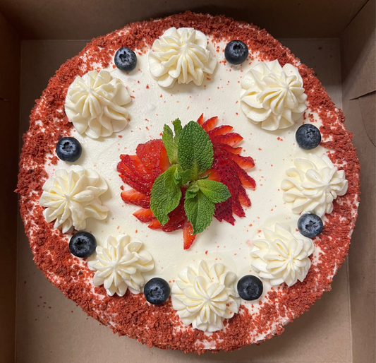 Keto Red Velvet Cake