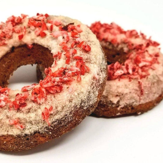 Keto Raspberry Donuts